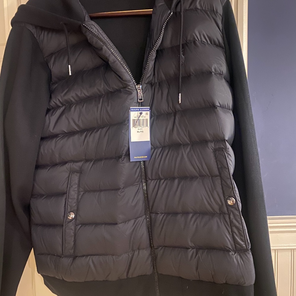 Full zip hooded jacket